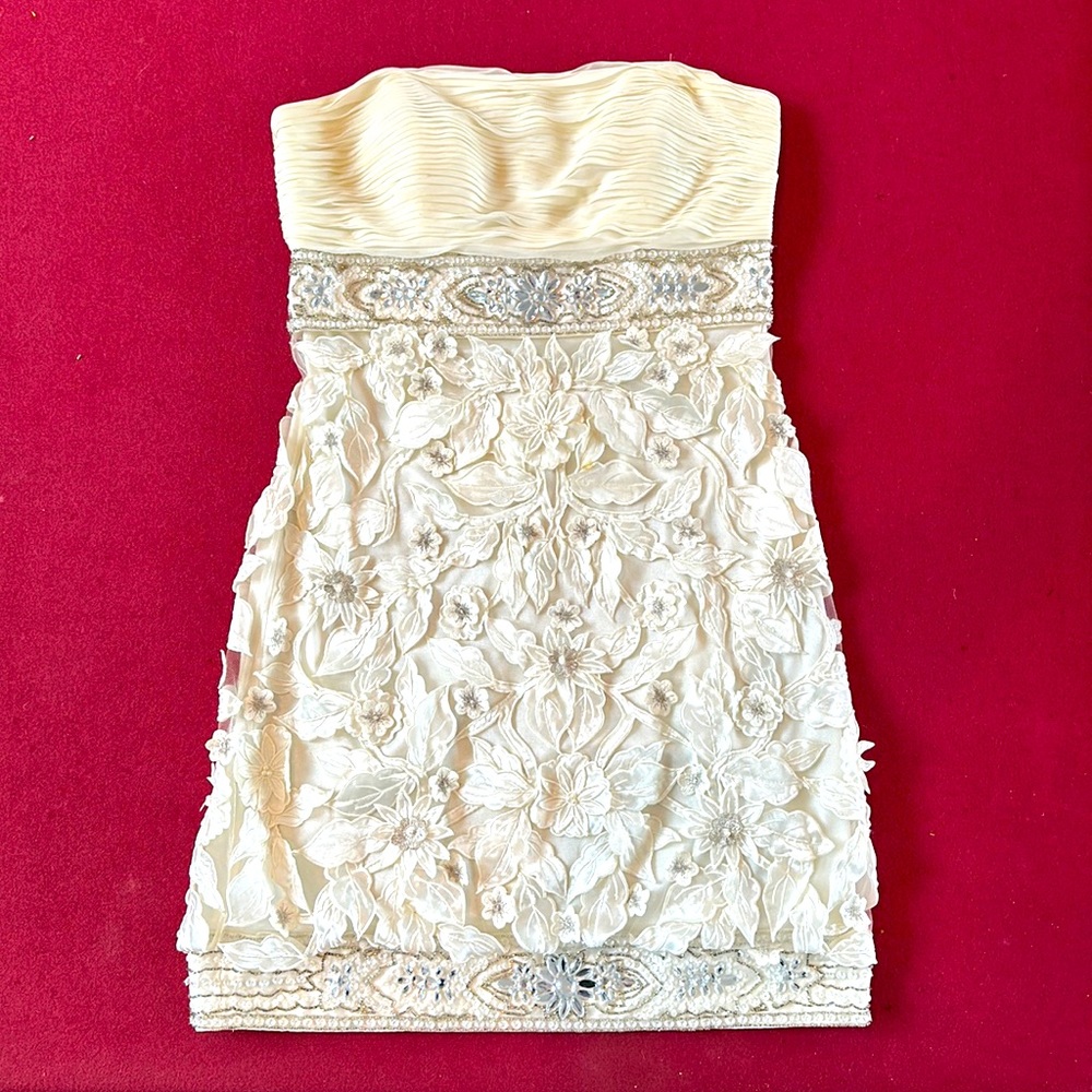 Sue Wong Strapless Dress